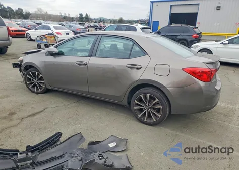 2017 Toyota Corolla L из США, поврежденный, VIN 2T1BURHE3HC754500